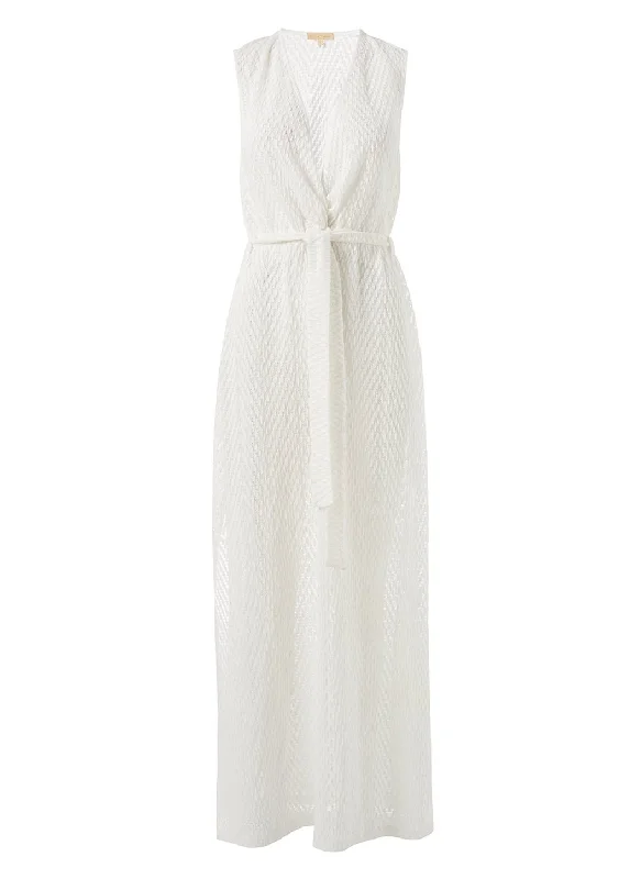 Jenny White Long Kaftan Knitted maxi dresses