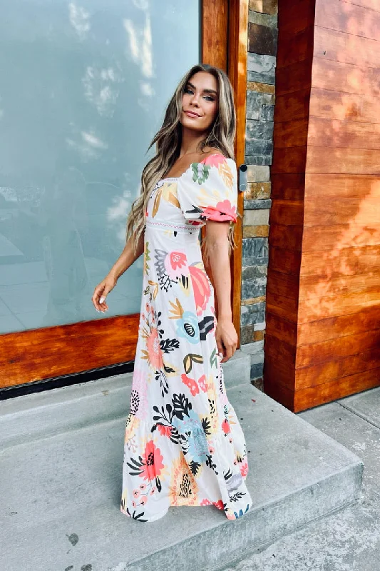 Paradise Cove Floral Maxi Dress Luxury maxi dresses