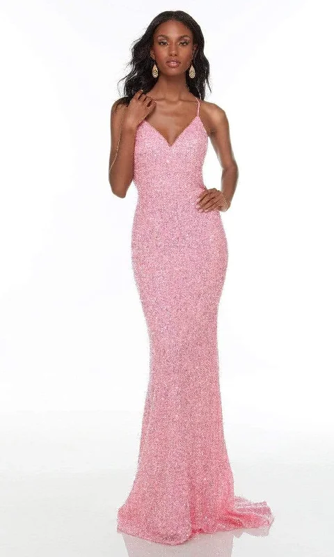 Alyce Paris - 61146 Strappy Back Sequin Gown Birthday party dresses