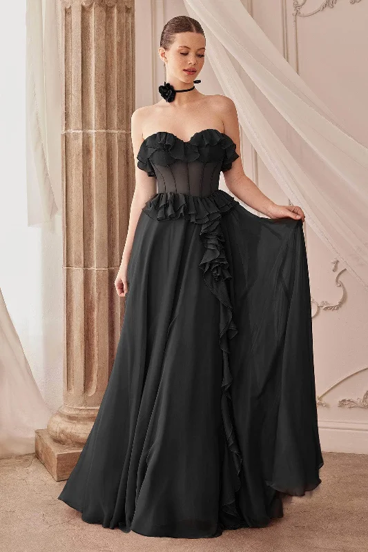 Andrea and Leo A1341 - Ruffled Sweetheart Gown Women's trendy party dresses sale