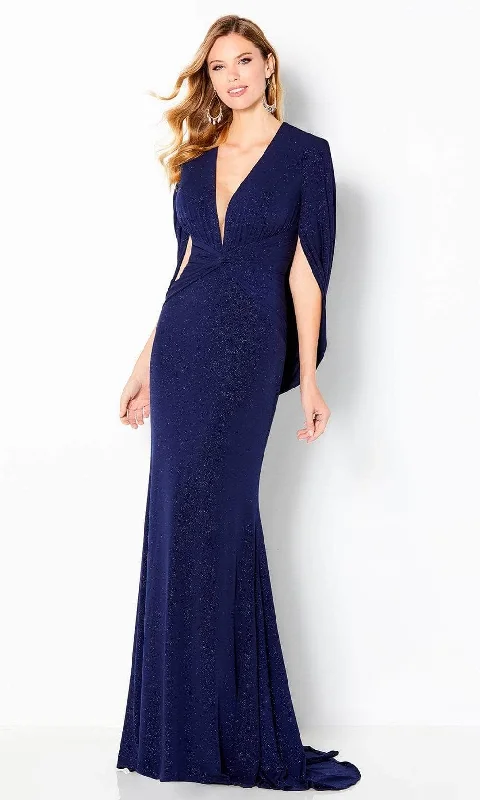 Cameron Blake - Quarter Sleeve Evening Dress 220653 Ruffled party dresses