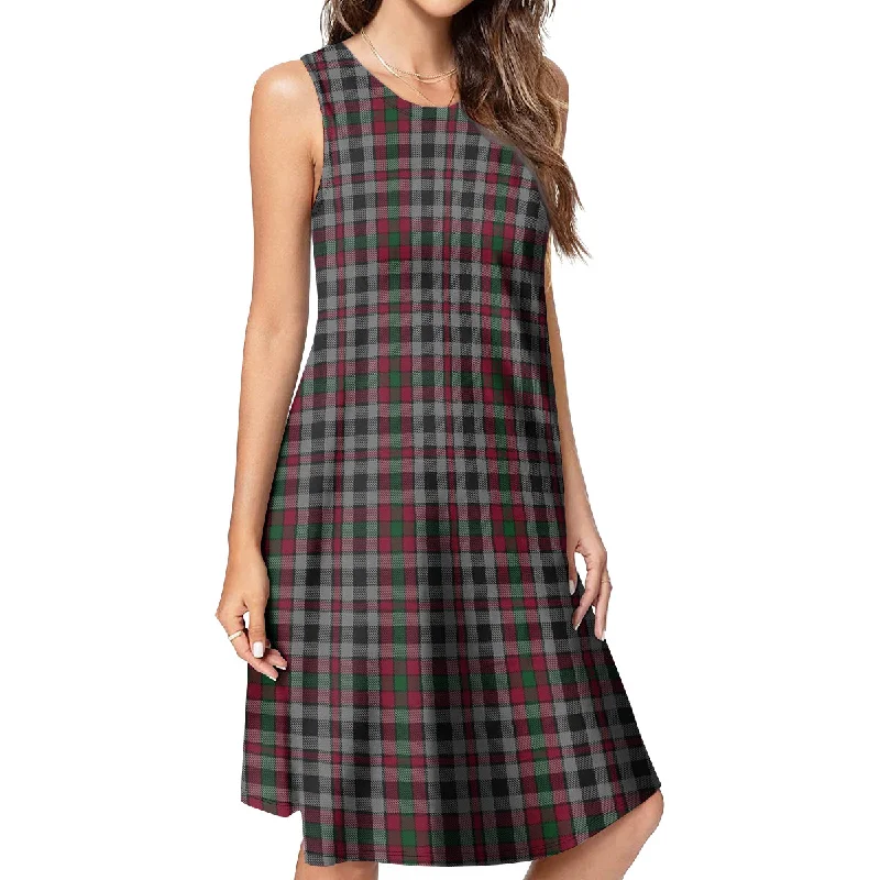 Borthwick Tartan Womens Casual Dresses Tulle unclassified dresses