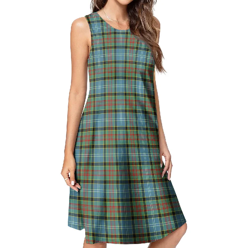 Brisbane Tartan Womens Casual Dresses A-line unclassified dresses