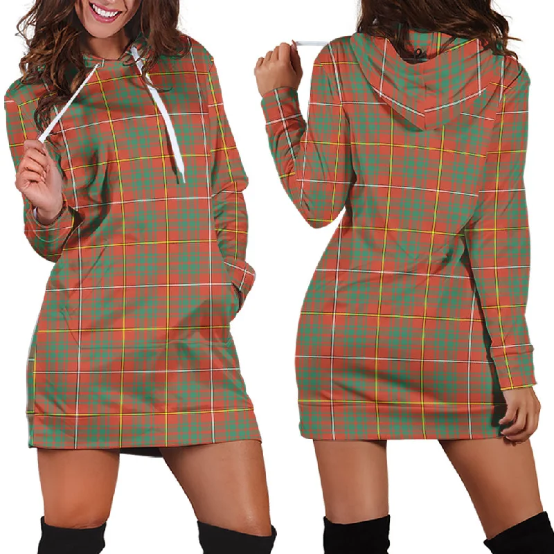 Bruce Ancient Tartan Hoodie Dress Trendy new unclassified dresses