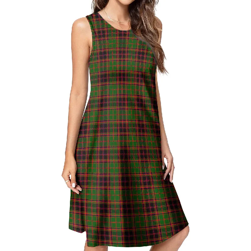 Buchan Tartan Womens Casual Dresses Minimalist unclassified dresses