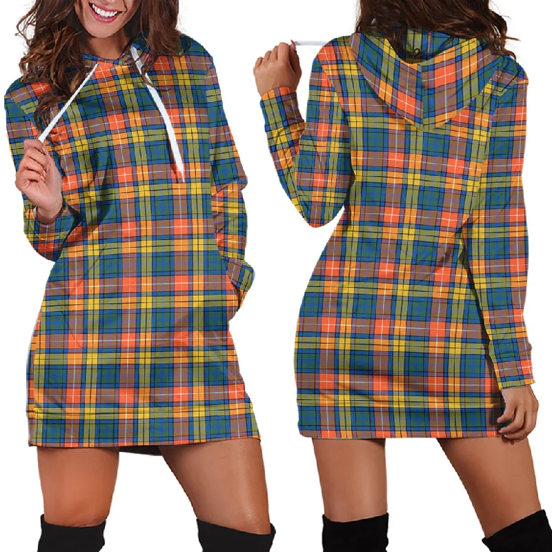 Buchanan Ancient Tartan Hoodie Dress Knitted unclassified dresses