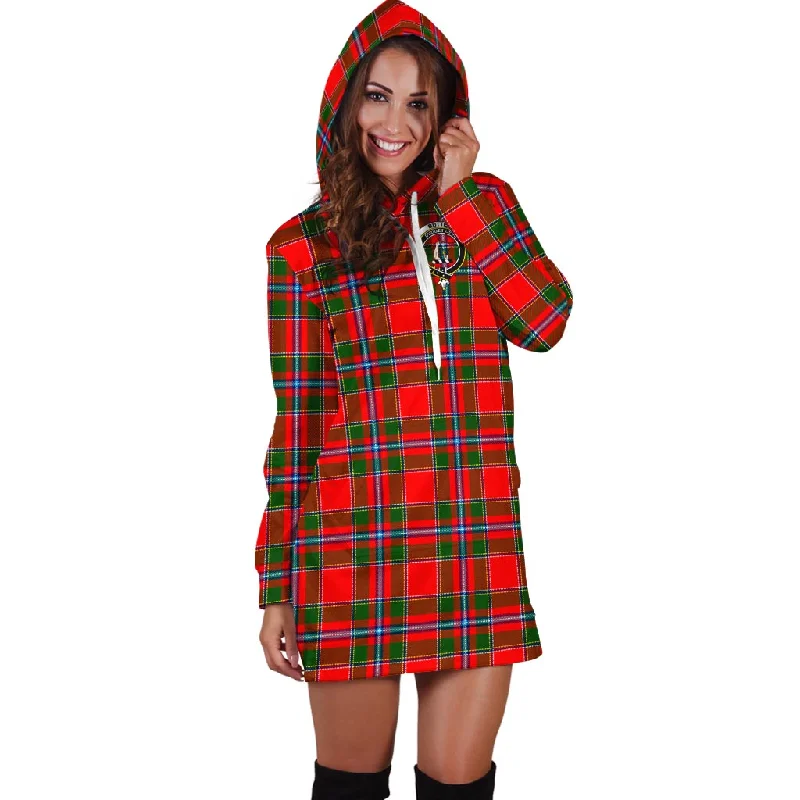 Butter Tartan Hoodie Dress with Family Crest Women's unclassified dresses