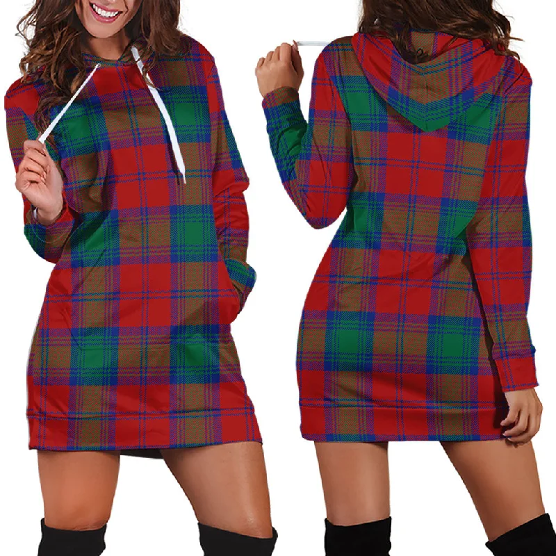 Byres (Byses) Tartan Hoodie Dress Pastel unclassified dresses