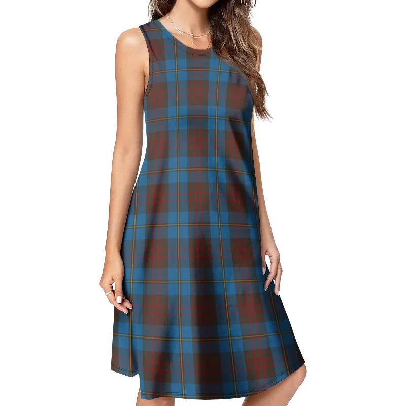 Cameron Hunting Tartan Womens Casual Dresses Casual unclassified dresses