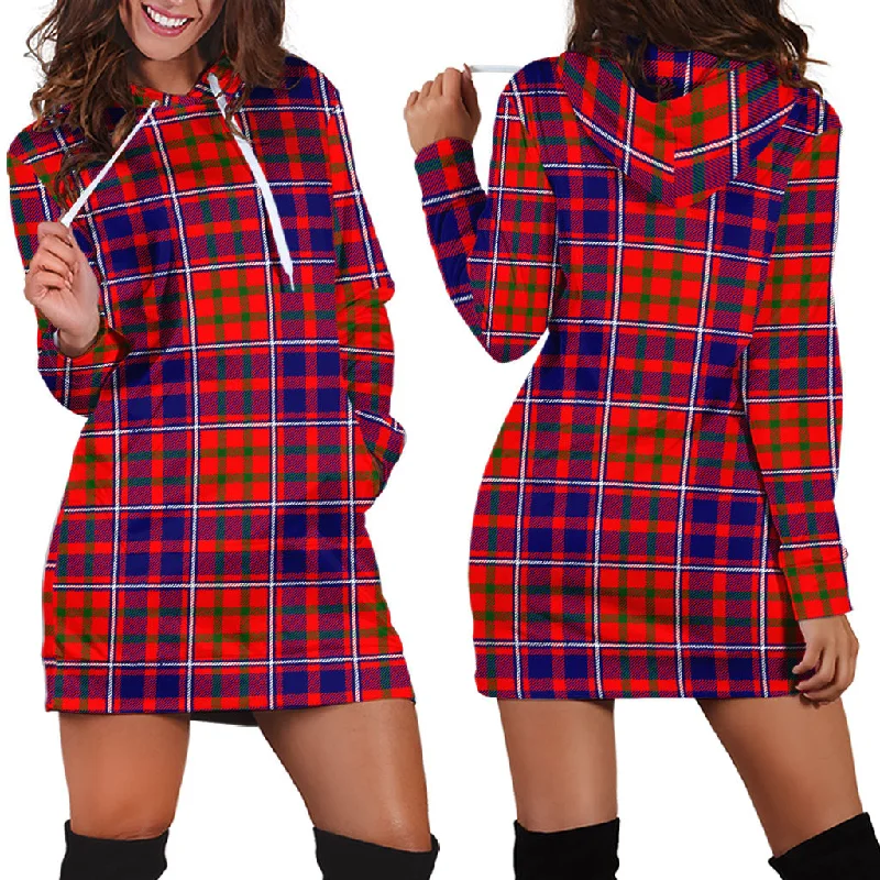 Cameron of Lochiel Modern Tartan Hoodie Dress Bold pattern unclassified dresses