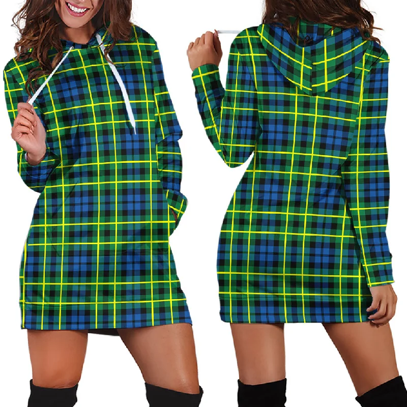 Campbell of Breadalbane Ancient Tartan Hoodie Dress Chic unclassified dresses