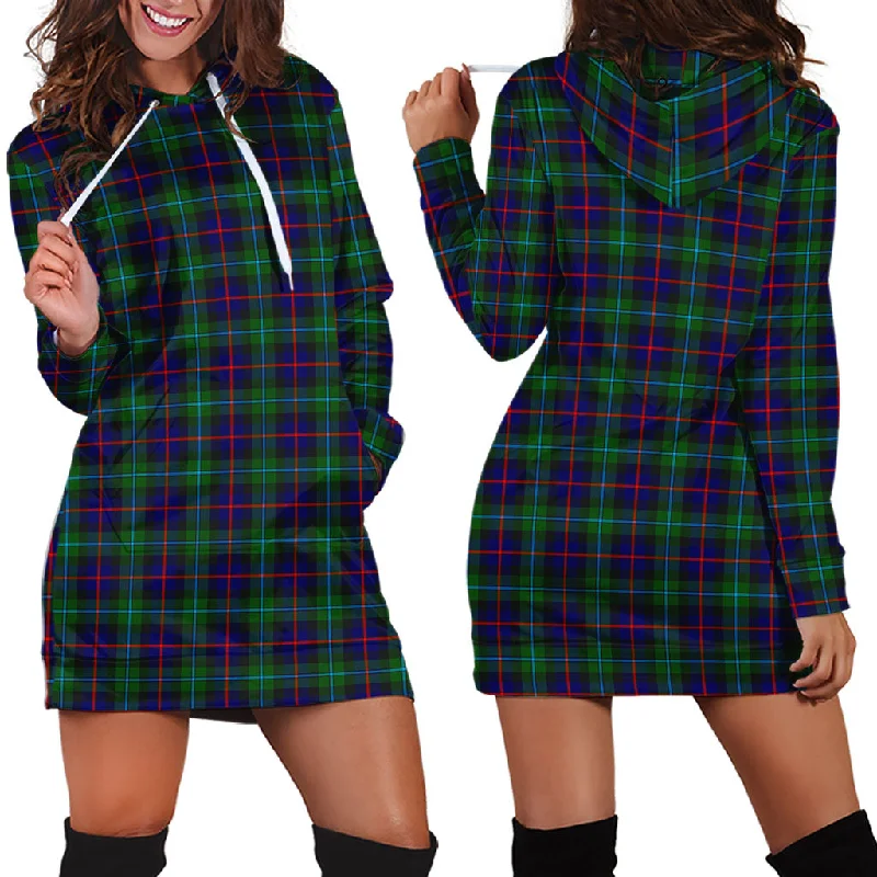 Campbell of Cawdor Modern Tartan Hoodie Dress Fall unclassified dresses