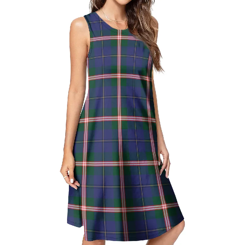 Canadian Centennial Canada Tartan Womens Casual Dresses Unique unclassified dresses