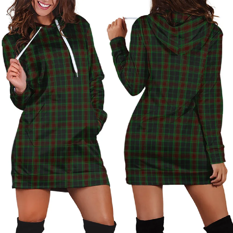 Carlow County Ireland Tartan Hoodie Dress Vintage unclassified dresses