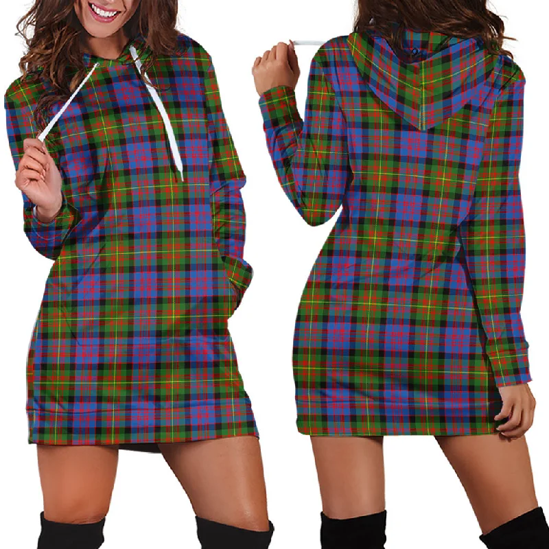 Carnegie Ancient Tartan Hoodie Dress Breathable unclassified dresses