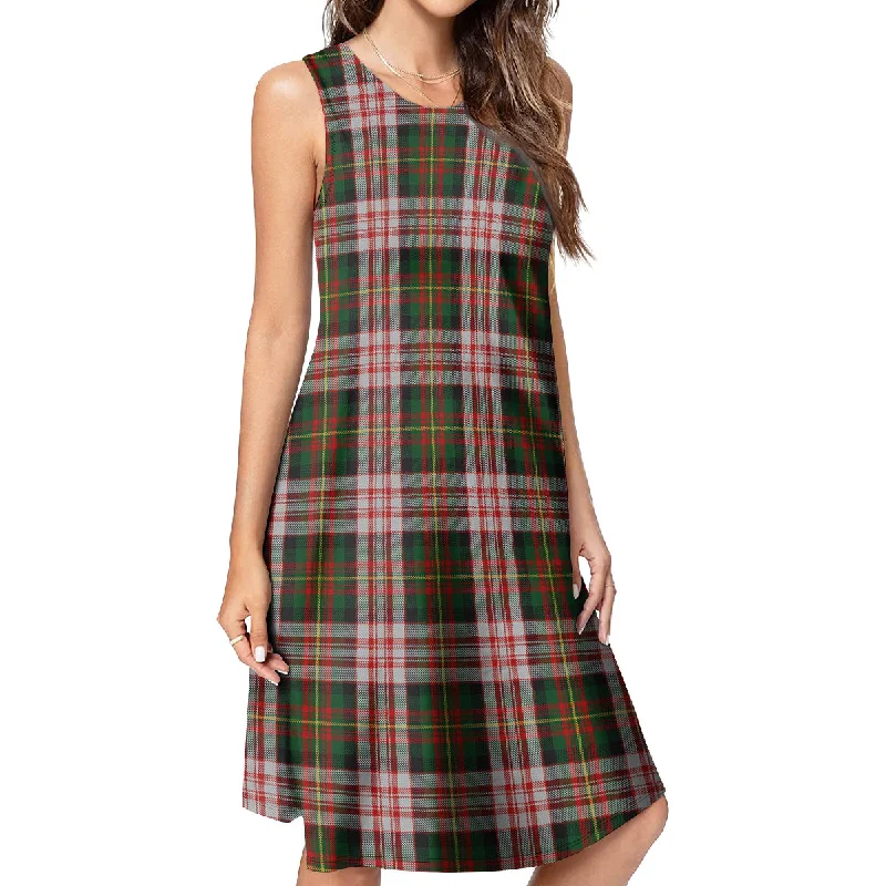 Carnegie Dress Tartan Womens Casual Dresses Neutral tone unclassified dresses