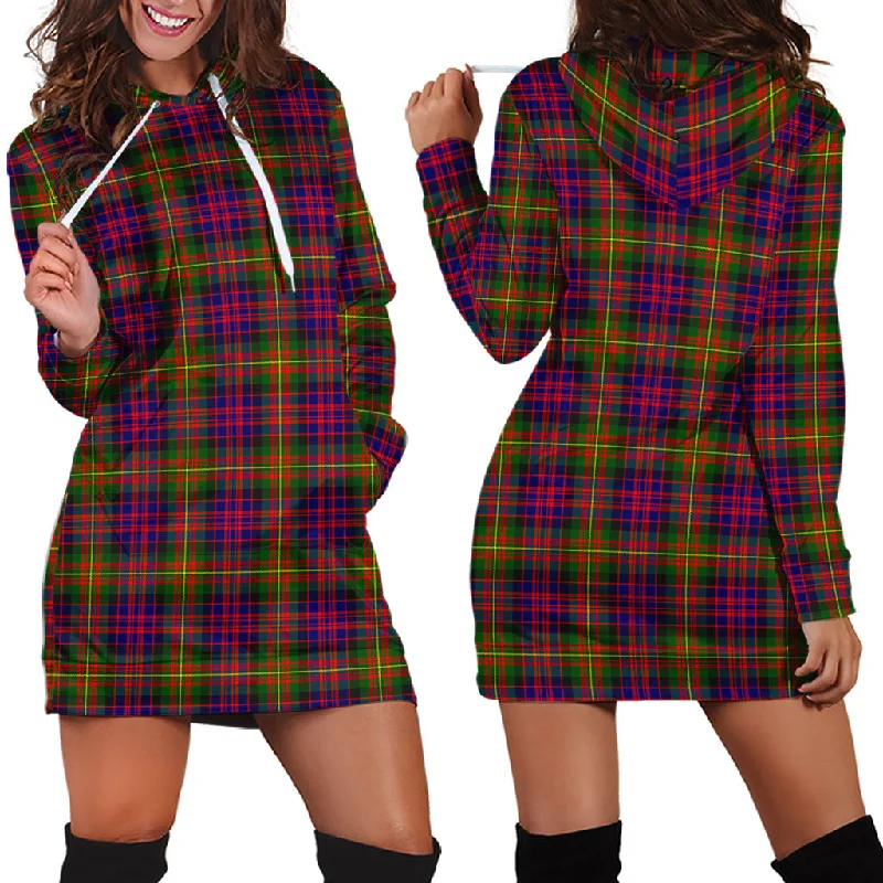 Carnegie Modern Tartan Hoodie Dress Summer unclassified dresses