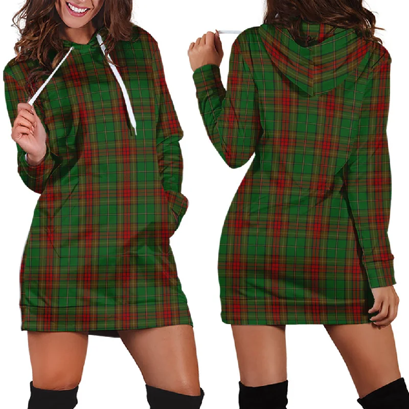 Cavan County Ireland Tartan Hoodie Dress Bright color unclassified dresses