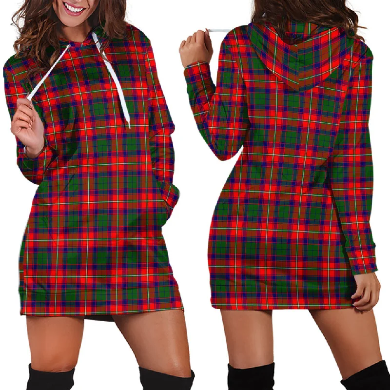 Charteris Tartan Hoodie Dress Luxury unclassified dresses