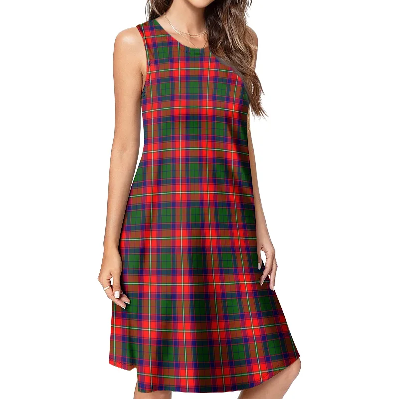 Charteris Tartan Womens Casual Dresses Minimalist unclassified dresses