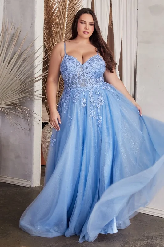 Cinderella Divine -C148C Sleeveless Embroidered Prom Gown Summer unclassified dresses