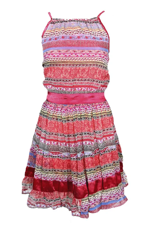 ESHA Multicolor Strap Dress Beaded unclassified dresses