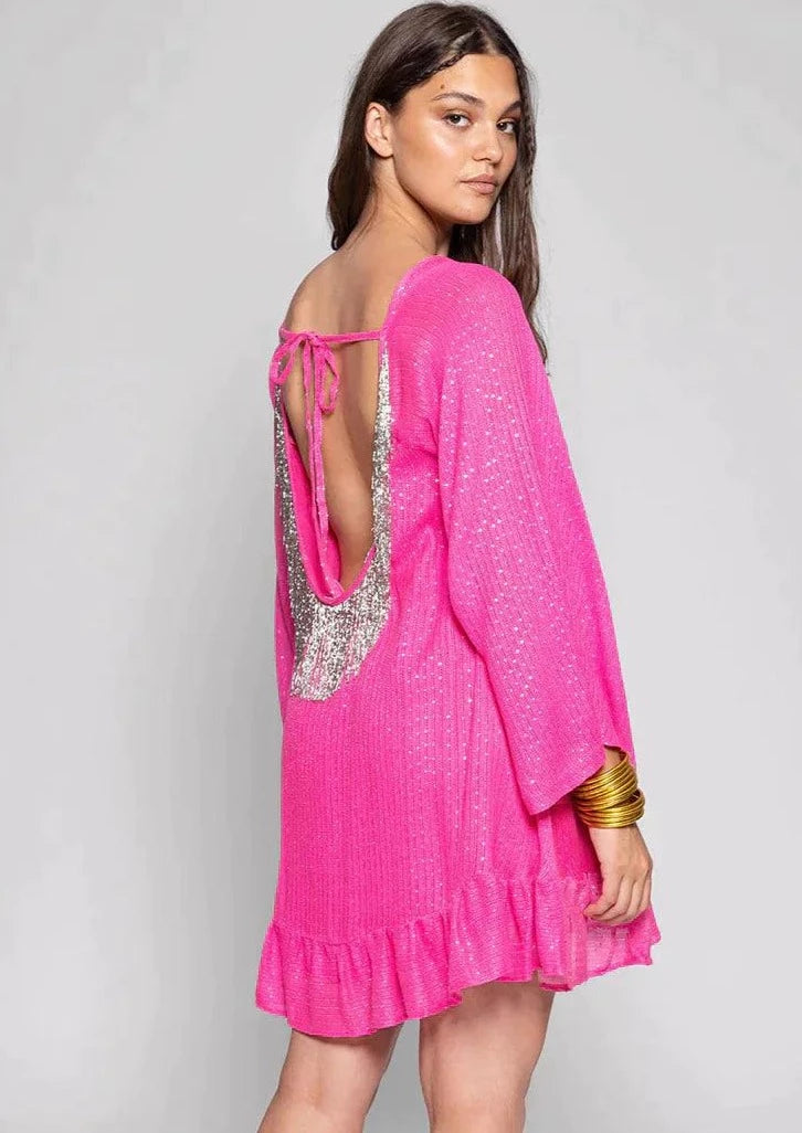 Indiana Dress in Neon Pink Popular unclassified dresses