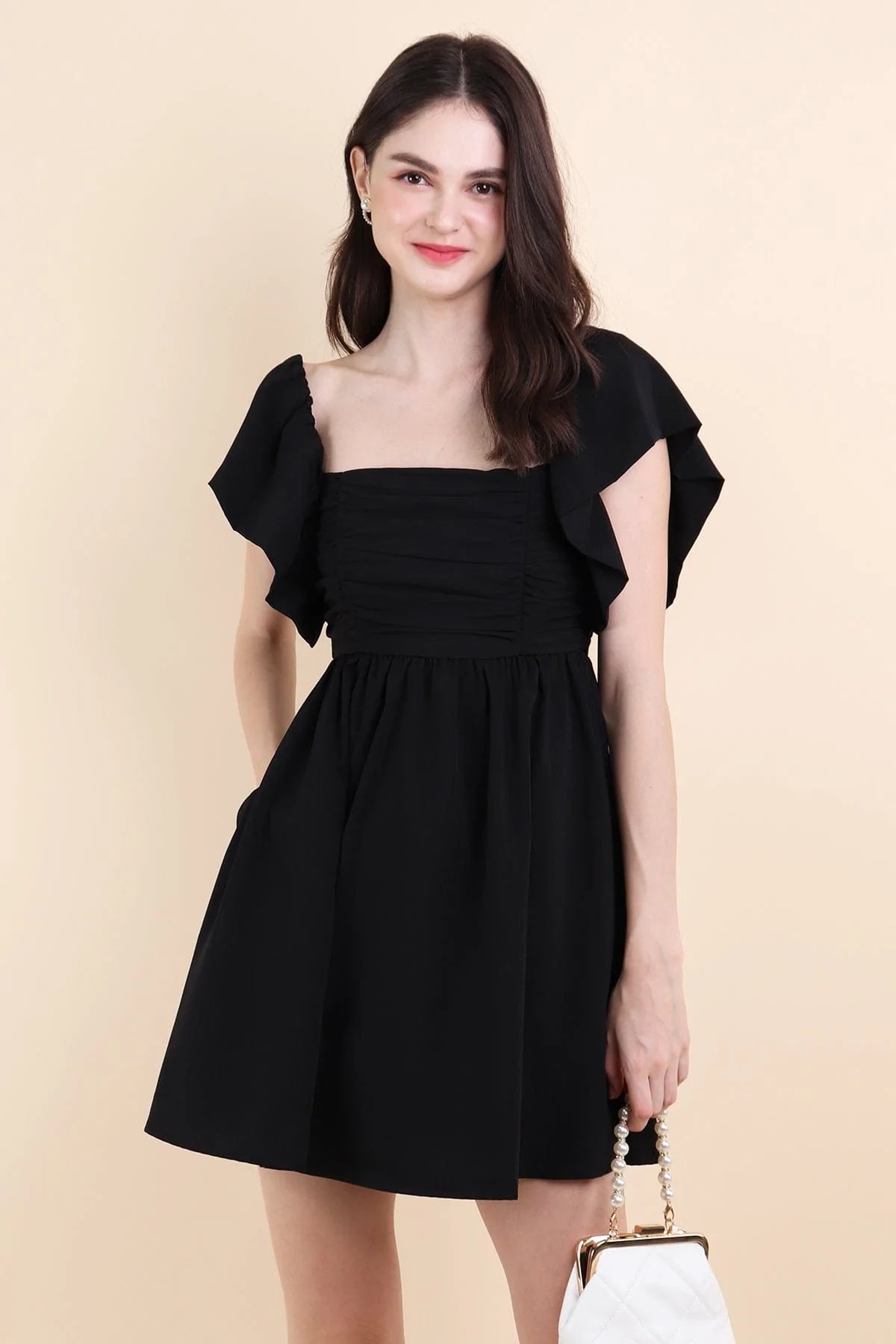 LILITH ROMPER DRESS BLACK Festival unclassified dresses