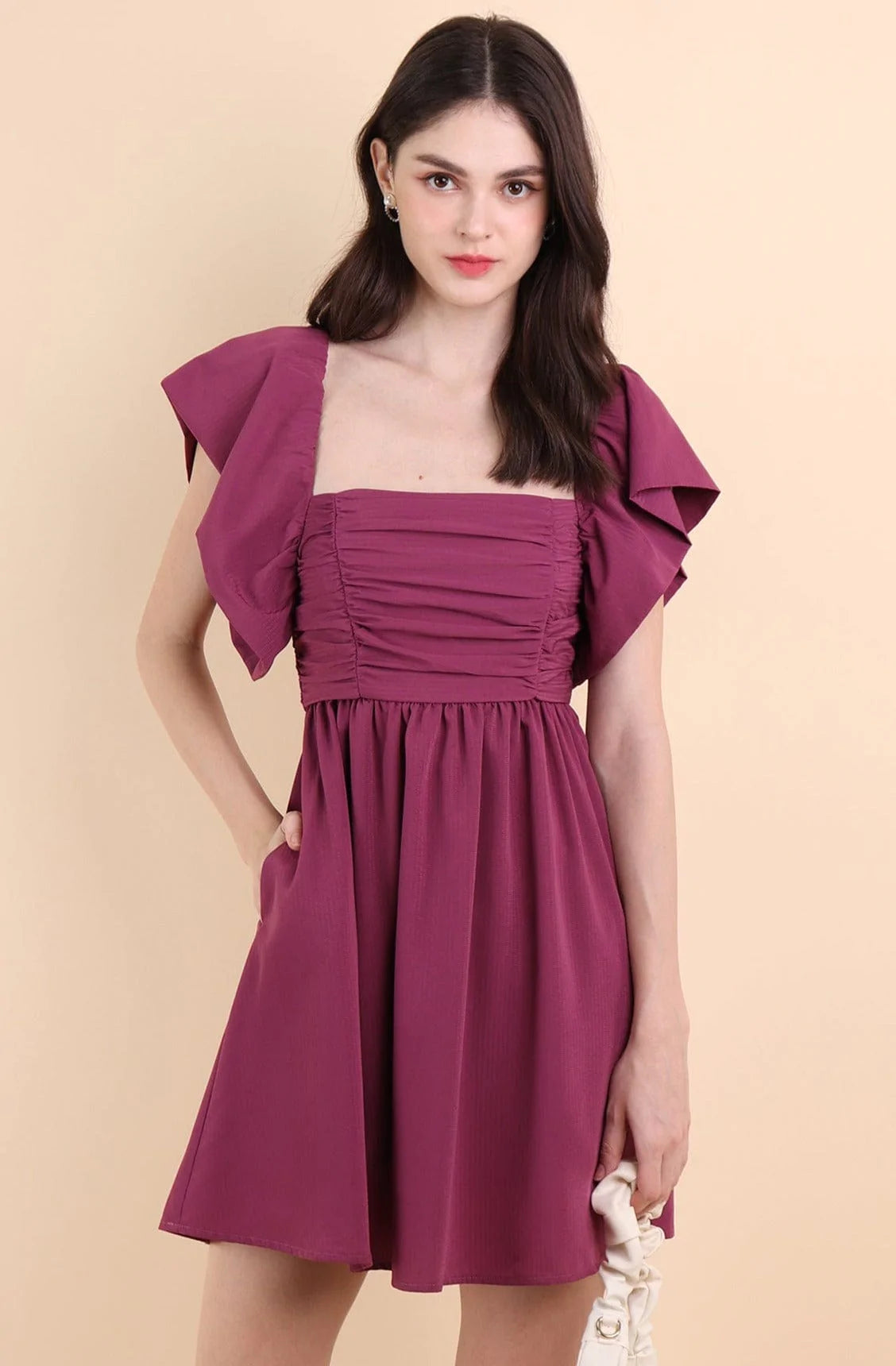 LILITH ROMPER DRESS ROSE MAGENTA Trendy unclassified dresses