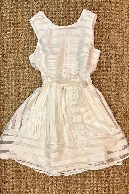 White Striped Dress Unique unclassified dresses