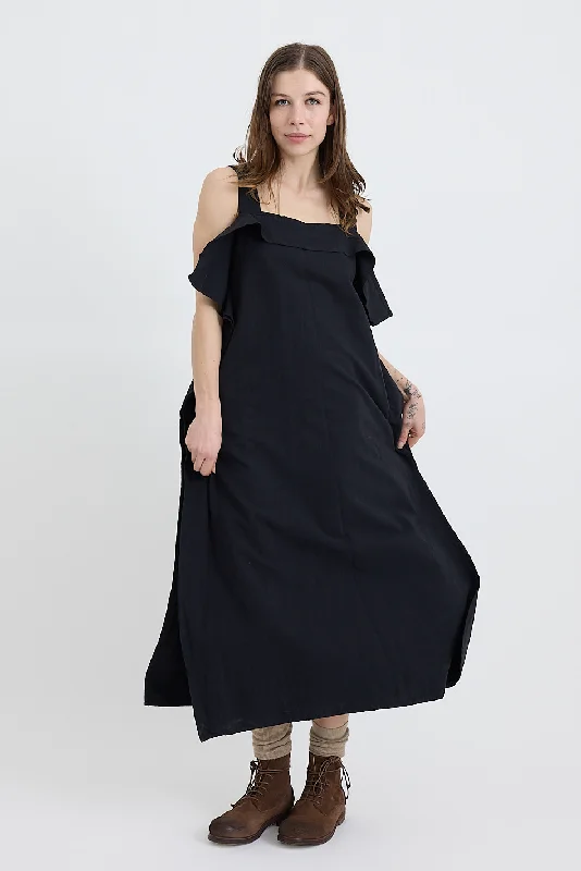 Whiteread - Style 14 Dyed Linen Dress Silk unclassified dresses