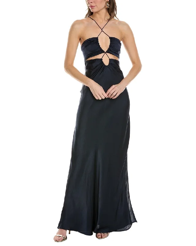 ba&sh Strappy Maxi Dresses Elegant Long Skirt